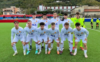 La Juniores perde il big match contro la Cavese: 3-1 in rimonta per i padroni di casa