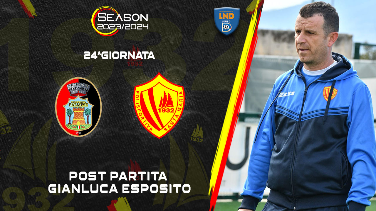 Palmese 2-0 Polisportiva Santa Maria Cilento | Post-partita con Esposito 