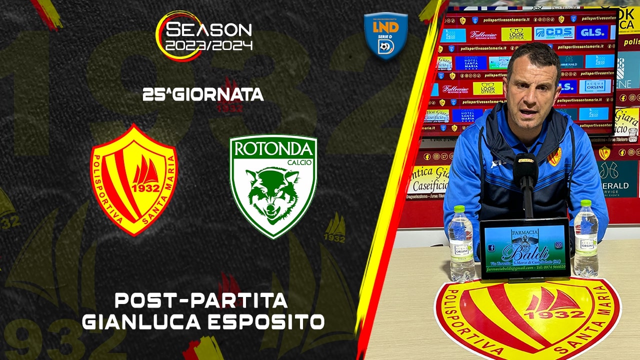 Polisportiva Santa Maria Cilento 0-2 Rotonda | Post-partita con Esposito 