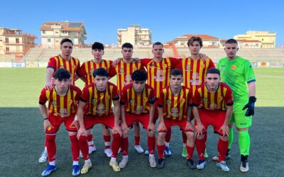 Juniores, i giallorossi volano: vittoria a Locri