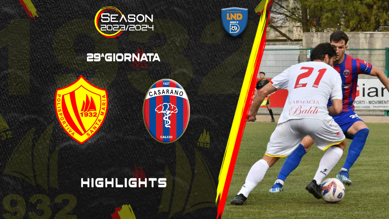 Polisportiva Santa Maria Cilento 3-4 Casarano | Highlights 