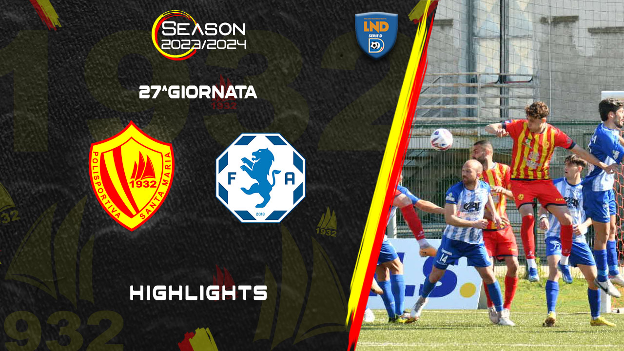 Polisportiva Santa Maria Cilento 0- 3 Fidelis Andria | Highlights
