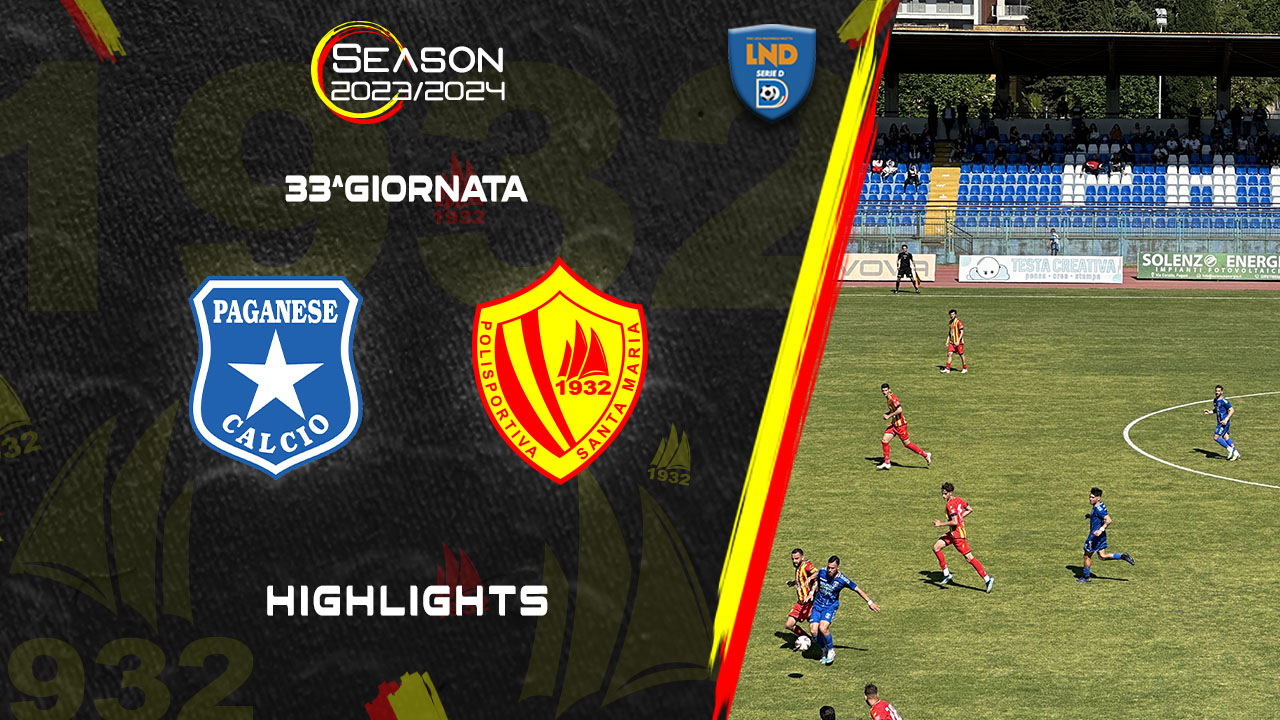 Paganese 4-0 Polisportiva Santa Maria Cilento | Hihglights