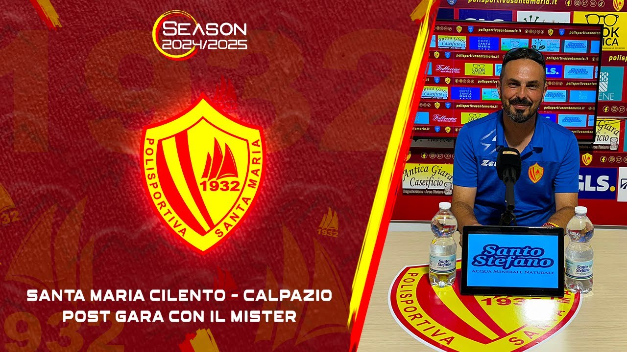 Polisportiva Santa Maria Cilento 5-1 Calpazio | Post-gara con il mister 