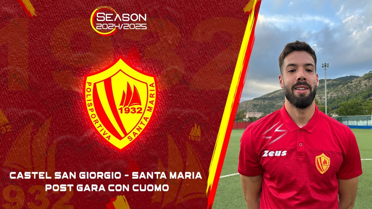 Rossoblu Castel San Giorgio 0-0 Polisportiva Santa Maria Cilento | Il commento di Cuomo