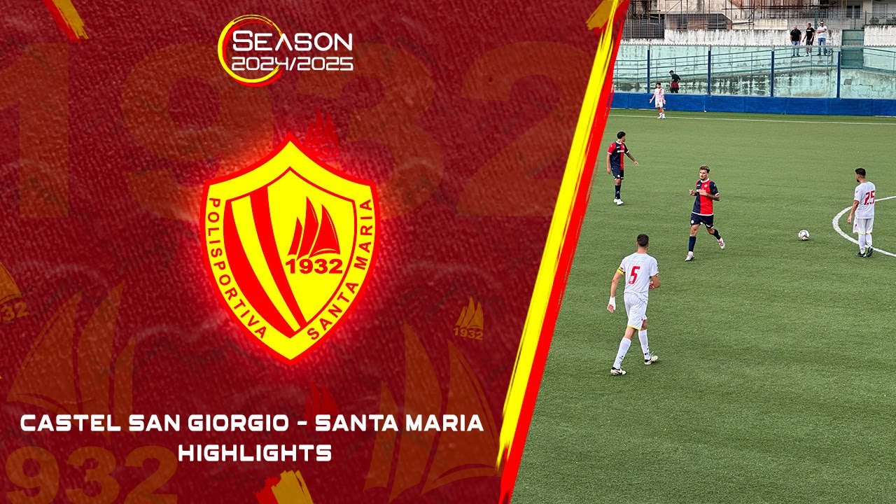 Rossoblu Castel San Giorgio 0-0 Polisportiva Santa Maria Cilento | Highlights