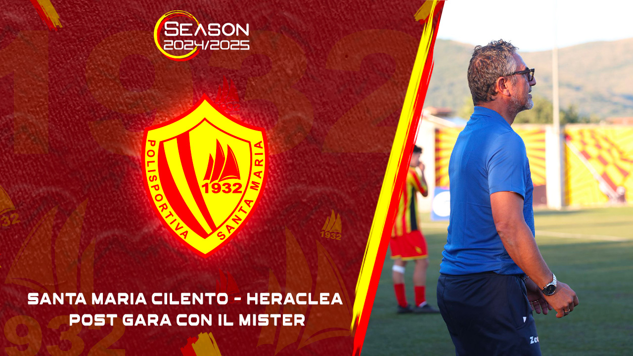 Polisportiva Santa Maria Cilento 3-3 Heraclea | Post-partita con il mister 