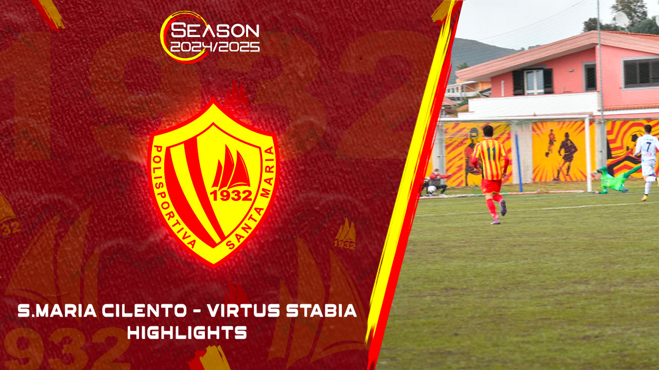Polisportiva Santa Maria Cilento 1-0 Virtus Junior Stabia | Highlights
