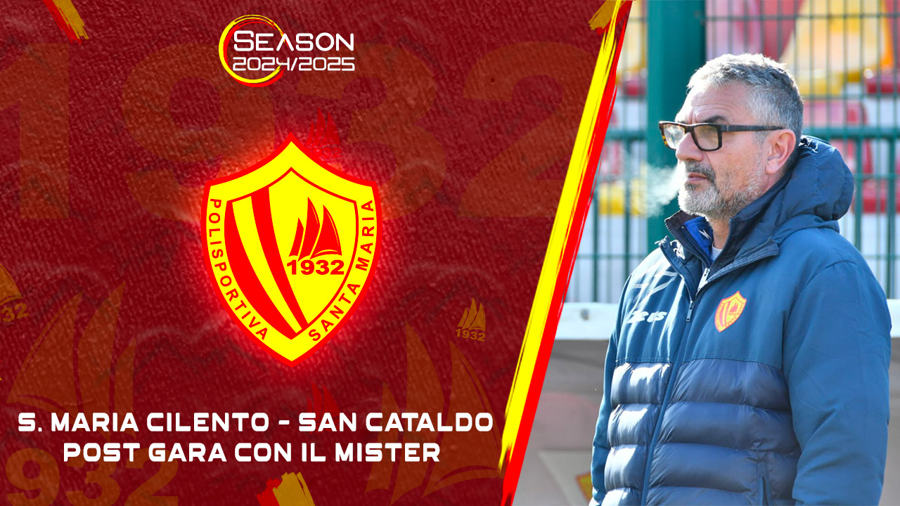 Polisportiva Santa Maria 1-0 San Cataldo | Post gara con il mister 