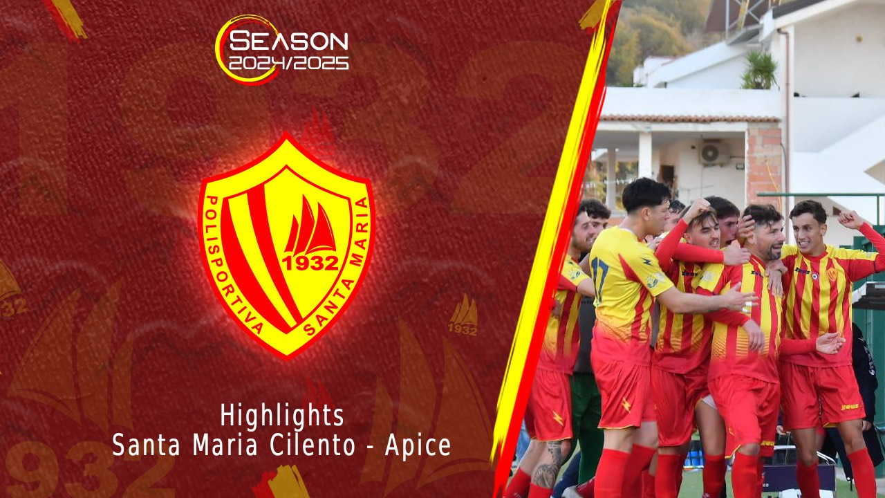 Santa Maria Cilento 1-1 Apice | Highlights | 16a giornata