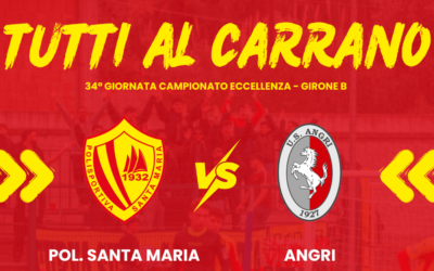 Polisportiva Santa Maria – Angri: Tutti al Carrano per battagliare insieme